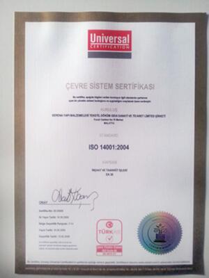 Serena Casting Quality Certificates